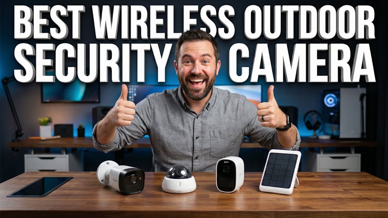 Top 10 Best Wireless Outdoor Security Camera in 2026 - Reviews & Buying Guide