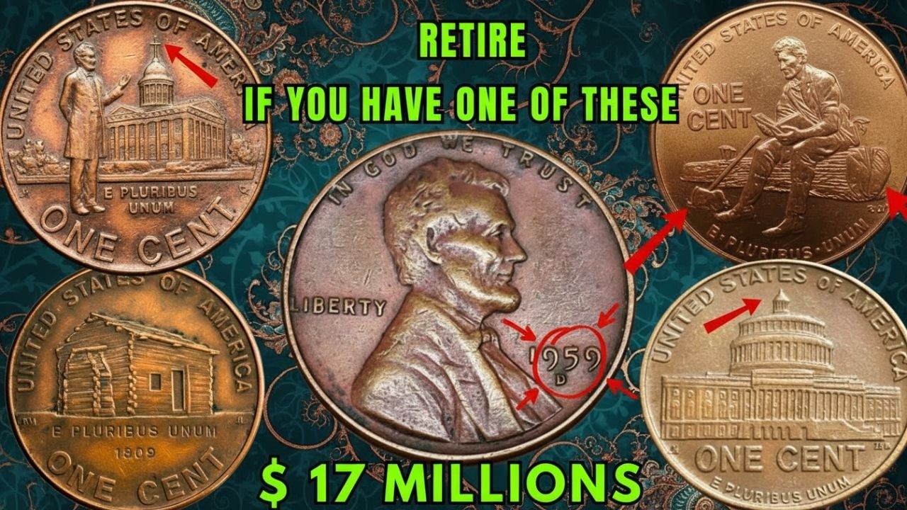 SUPER RARE Lincoln Pennies – Check If You’re a Millionaire! Pennies Worth HUGE Money!