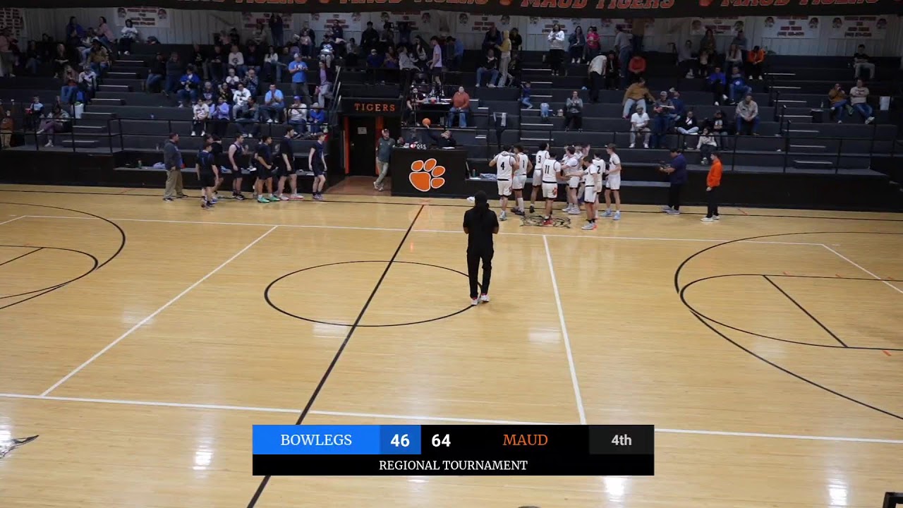 MAUD TIGERS VS BOWLEGS BISONS