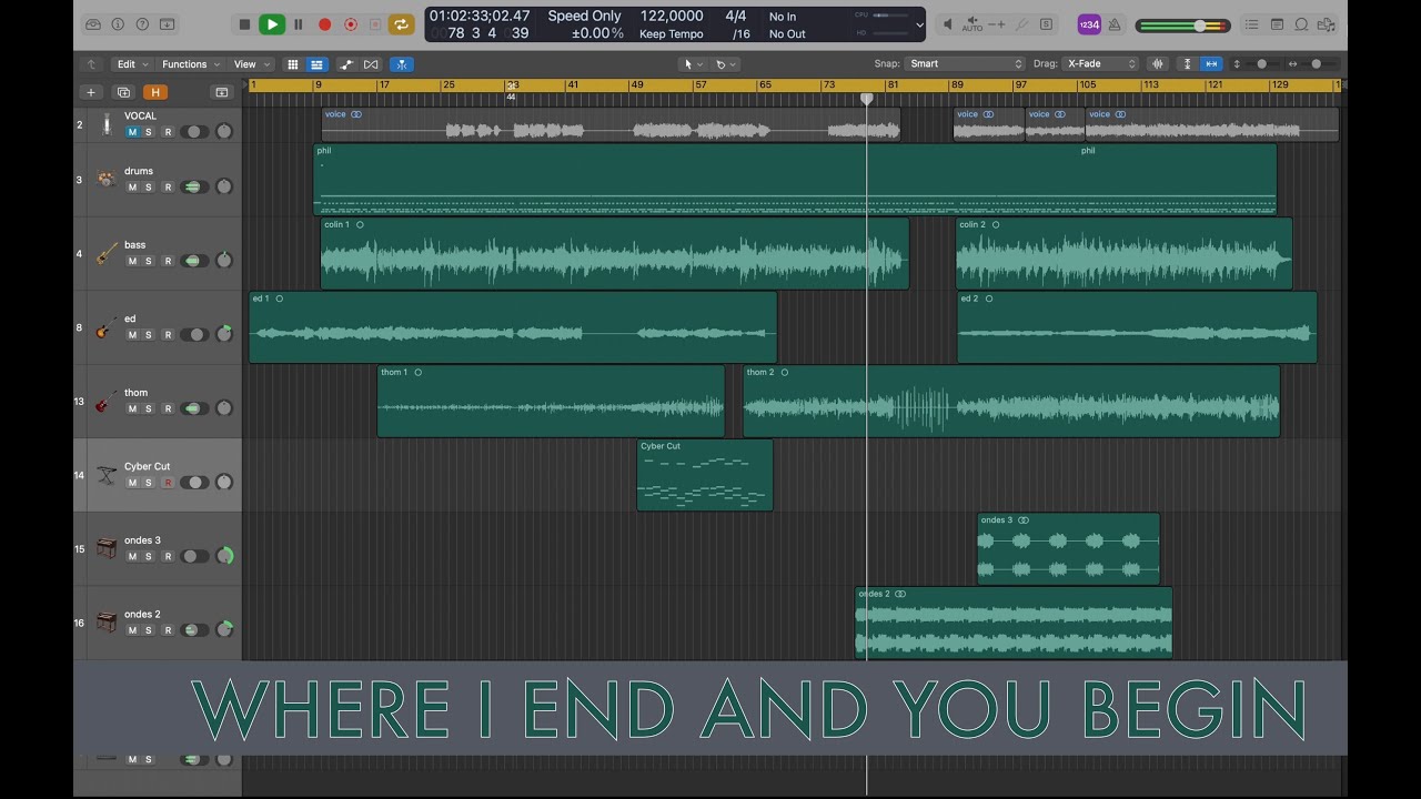 Where I End And You Begin - Radiohead [Instrumental]