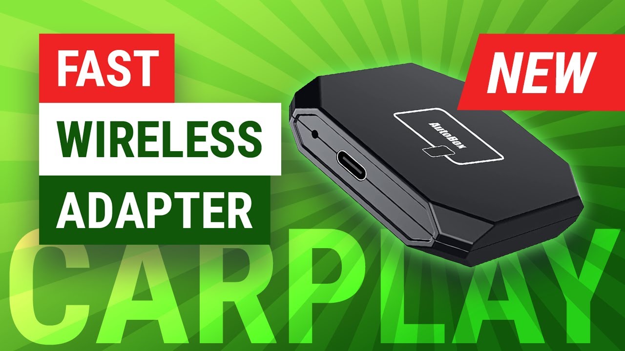Fast Wireless Apple CarPlay Dongle | TNVTEC Wireless Adapter Review