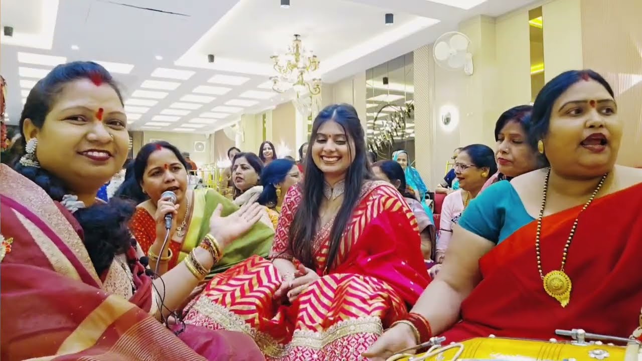 महिला संगीत मे गाने वाला#लोकगीत❤️छुटा अब देश बाबुल का हमे अबसोस भारी हे दिलको छू जाएगा