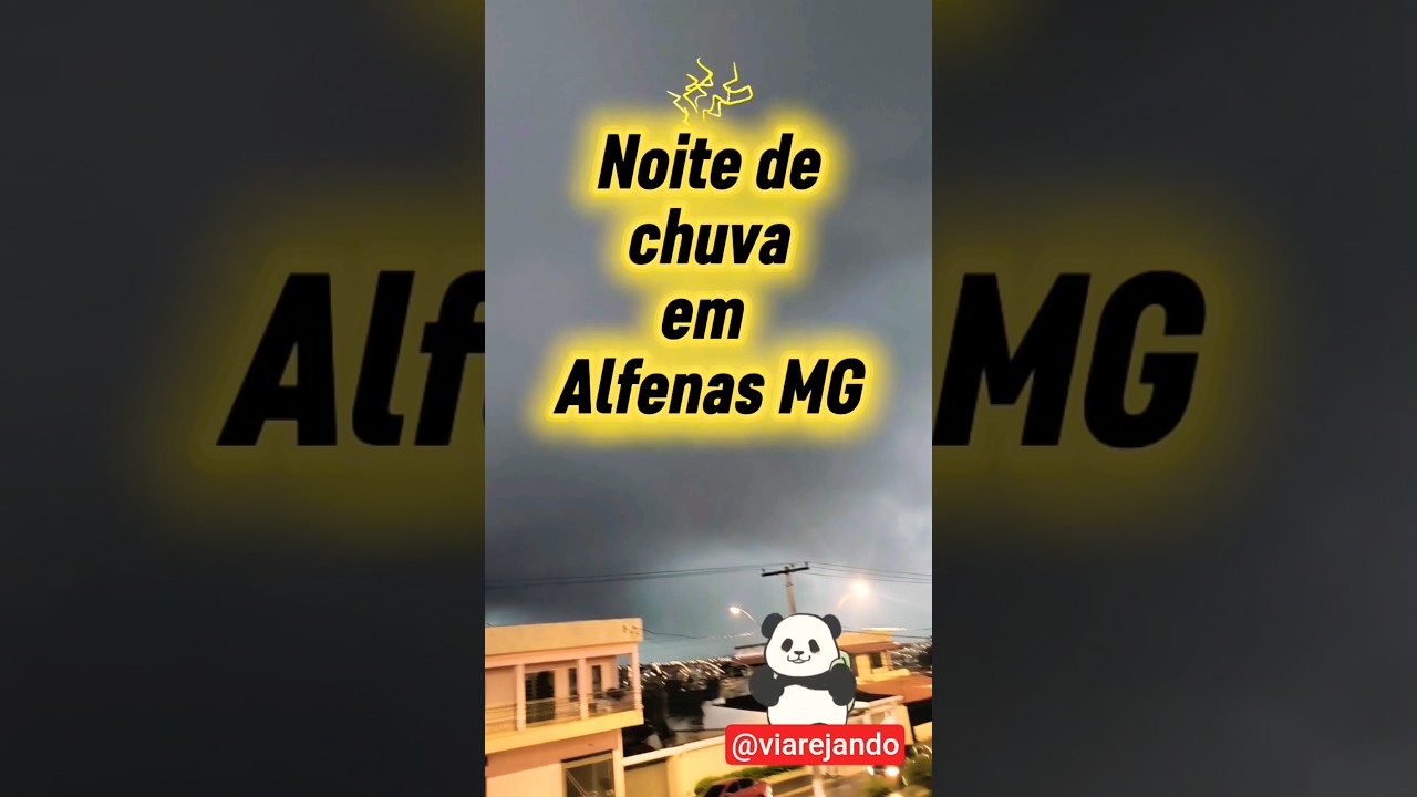 🌧️Chuvinha em Alfenas, mas o clima mineiro continua cheio de charme e boas vibra&ccedil;&otilde;es! 💚✨