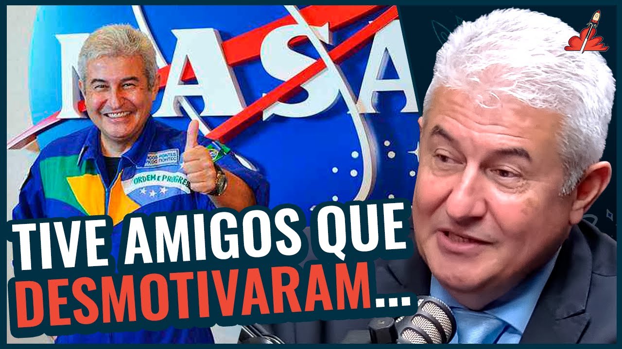 SONHO de ser ASTRONAUTA (Marcos Pontes)