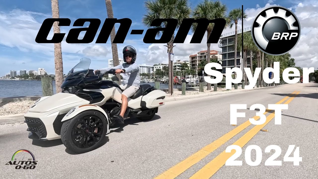 CAN AM Spyder F3T 2024, más tecnología, mejor diseño, placer total en 3 ruedas