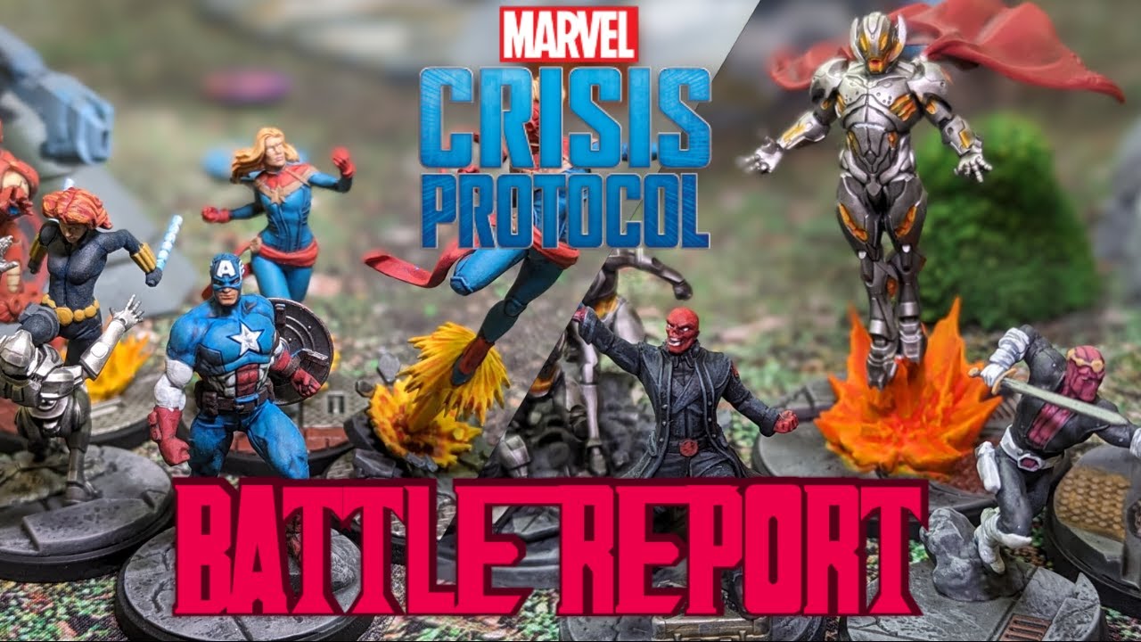 Marvel Crisis Protocol Battle Report Episode 96 - Earth's Mightiest Core Box