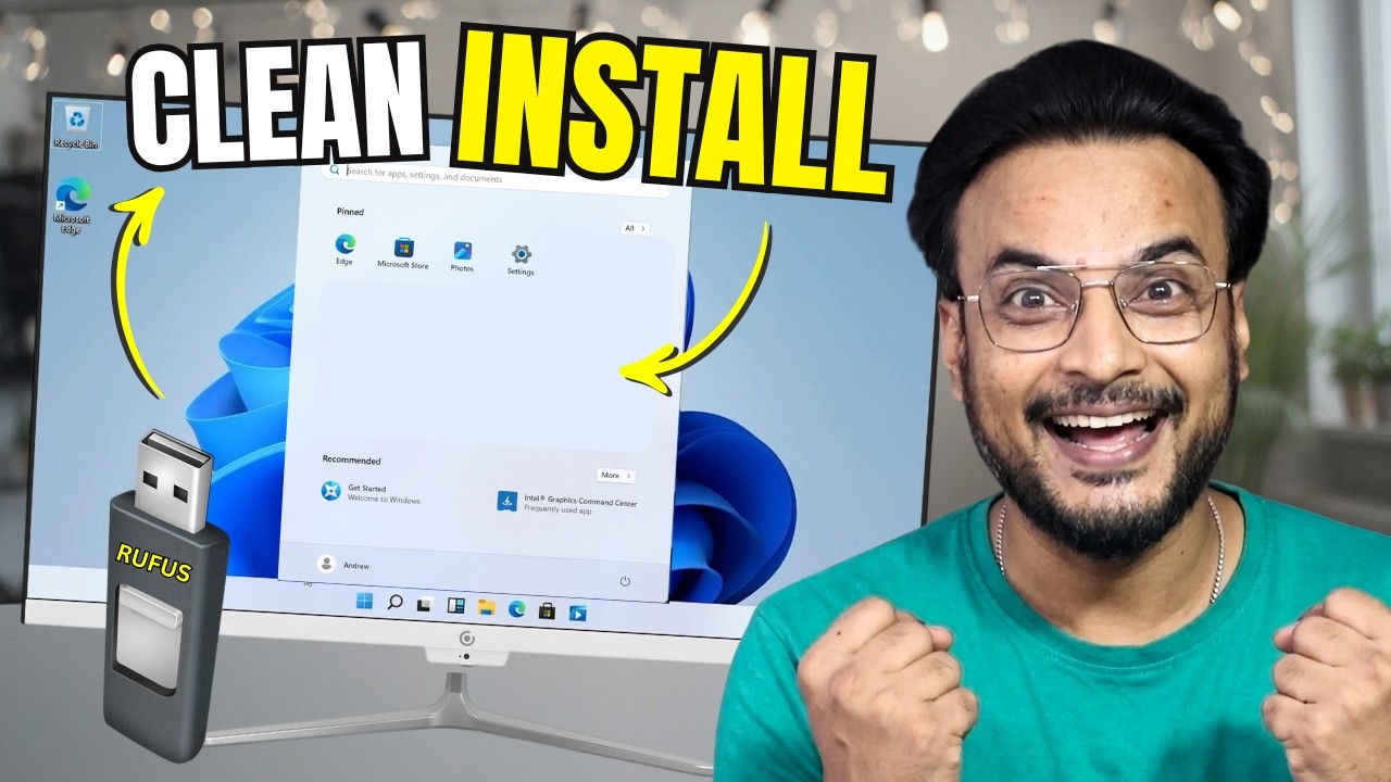 🚀 The CLEANEST Windows 11 Install with RUFUS 2026