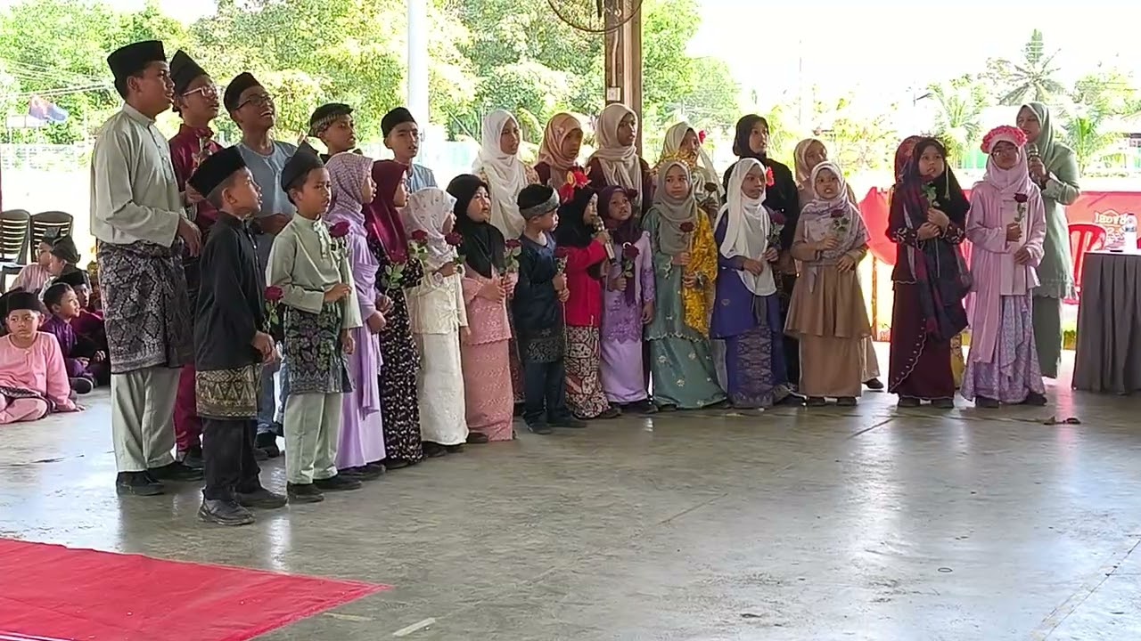 PERSEMBAHAN MURID TAHUN 1-6 SEMPENA PERSARAAN PN ROSIDAH BINTI KARIM