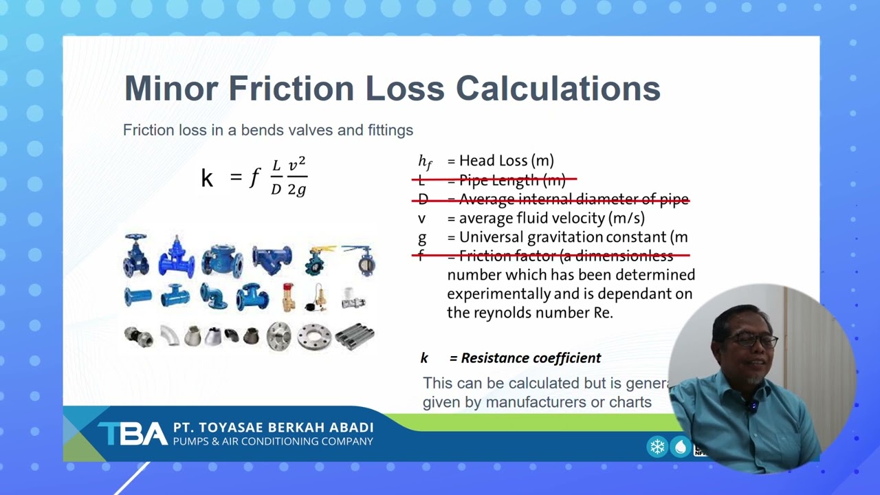 Cara Menghitung Friction Loss pada Sistem pemipaan yang tepat.