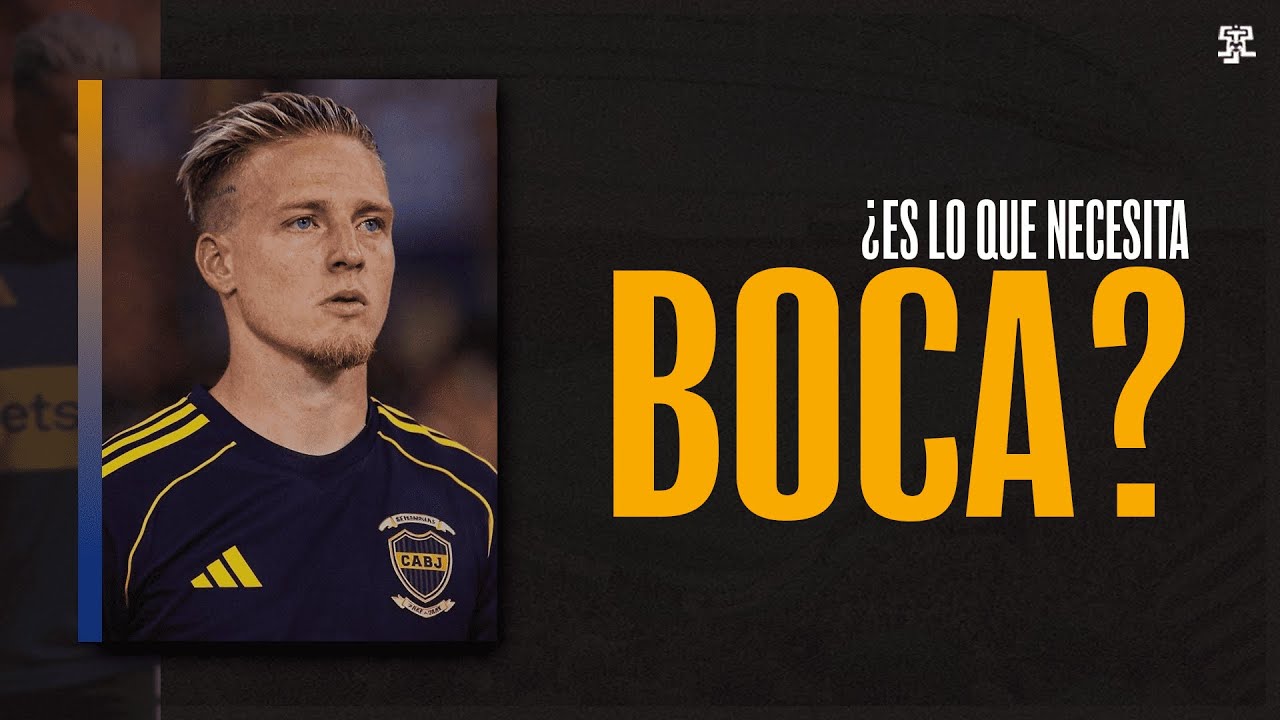 SANTIAGO ASCACIBAR NUEVO JUGADOR DE BOCA JUNIORS