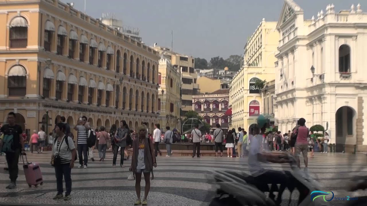 Macau China - a historic and modern city