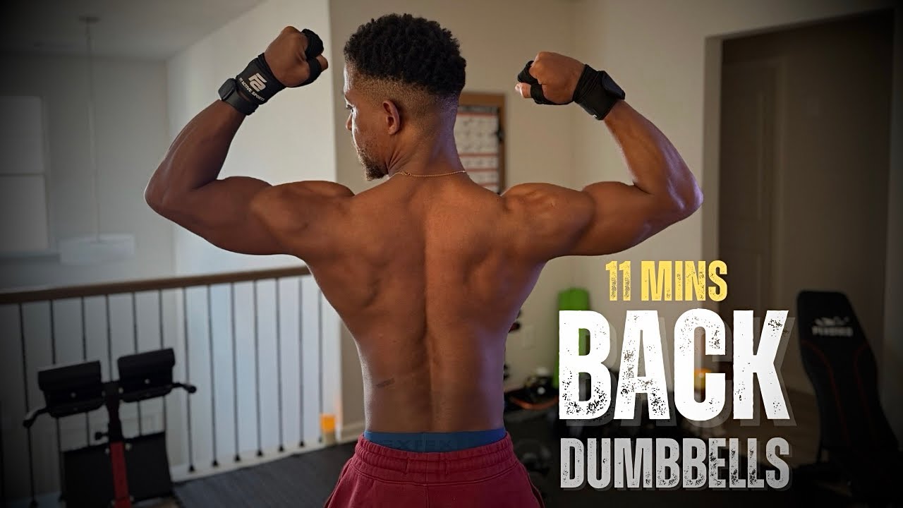 Sculpt Your Back! The Ultimate Dumbbell Only Back Day Routine for Strength, Definition & Mass!