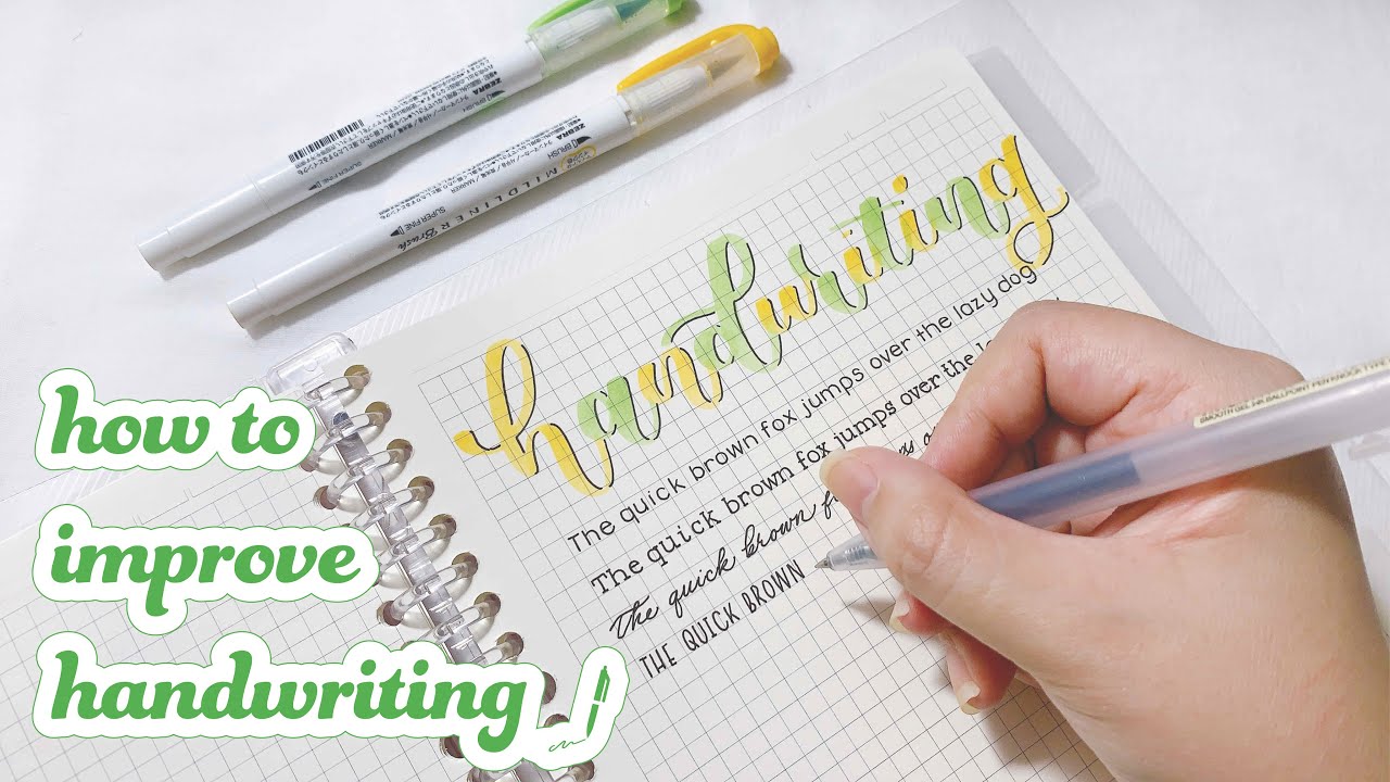 [Calli & Bujo] Hướng dẫn cách cải thiện font chữ viết tay