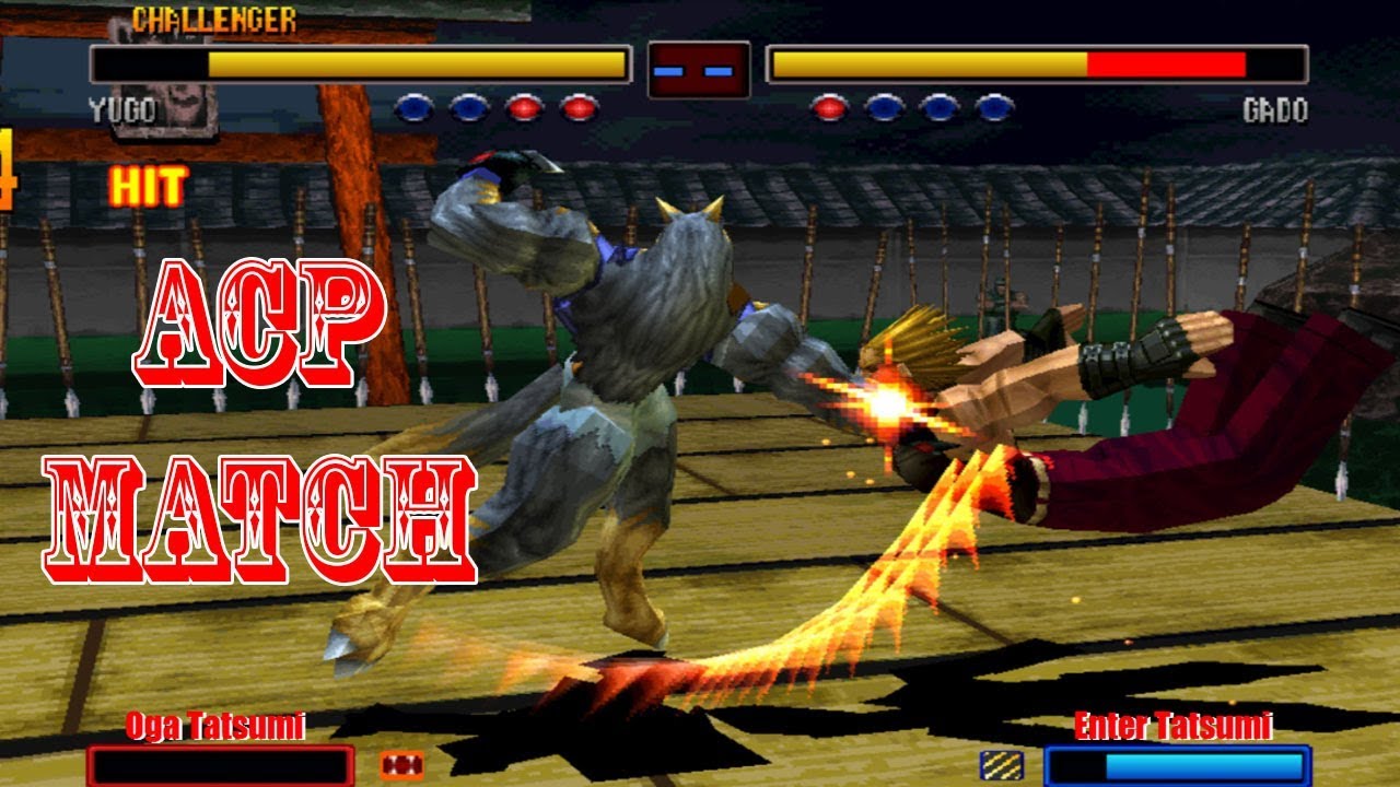 Bloody Roar 2: Oga Tatsumi vs Enter Tatsumi - ACP Match