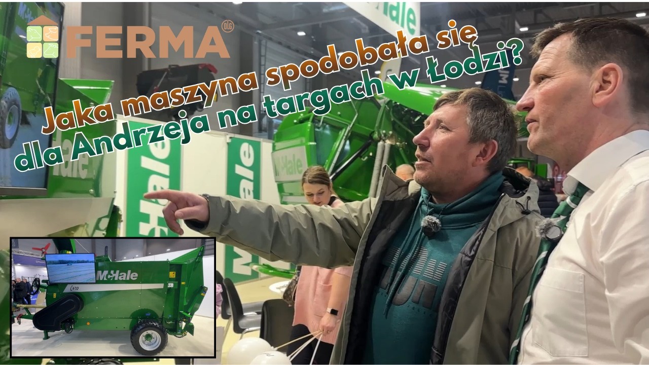 Andrzejowi podoba się prasa MCHALE V6 760 Jakie ciekawostki dowiedział się Rolnik z Podlasia Łódź