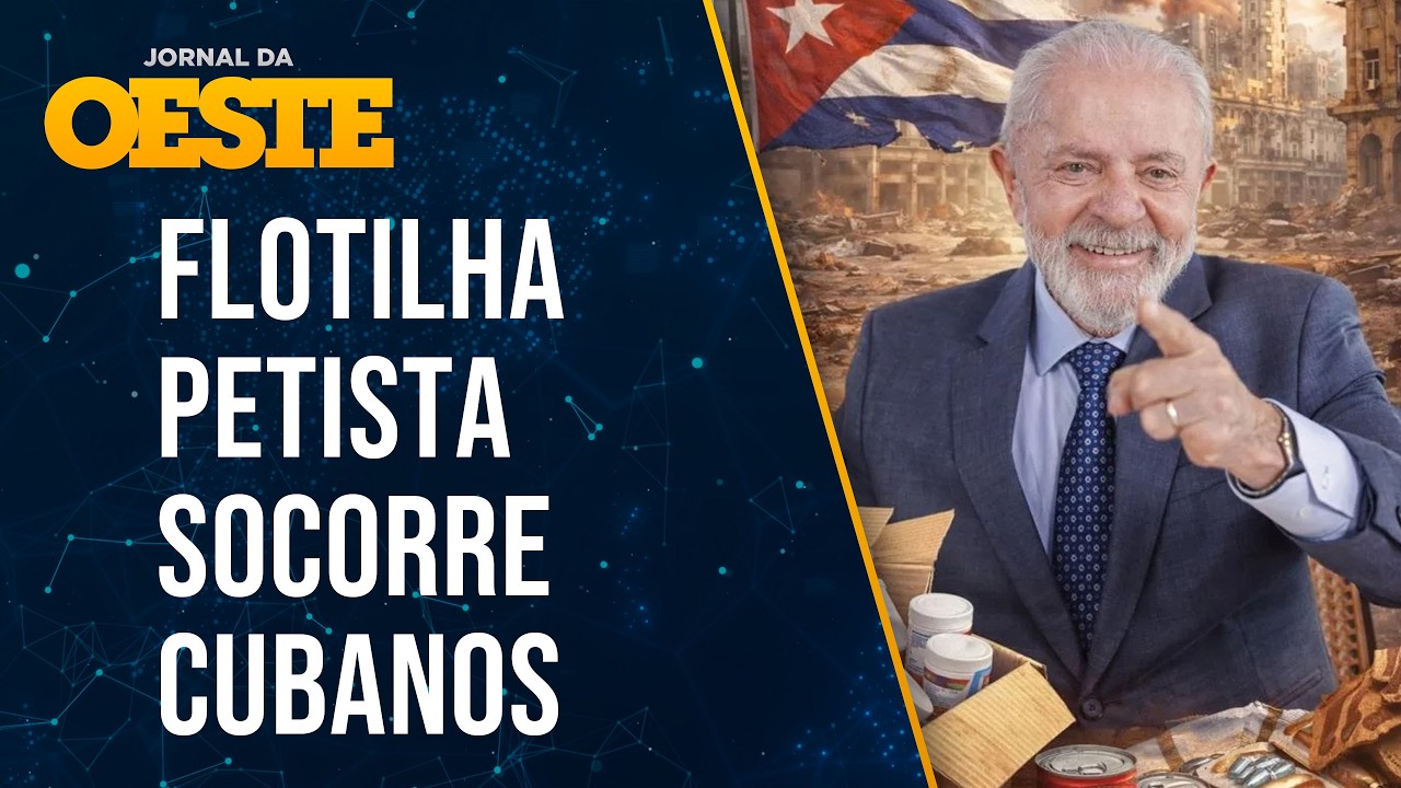 CUBA EM COLAPSO: Lula envia toneladas de alimentos e medicamentos ao regime comunista