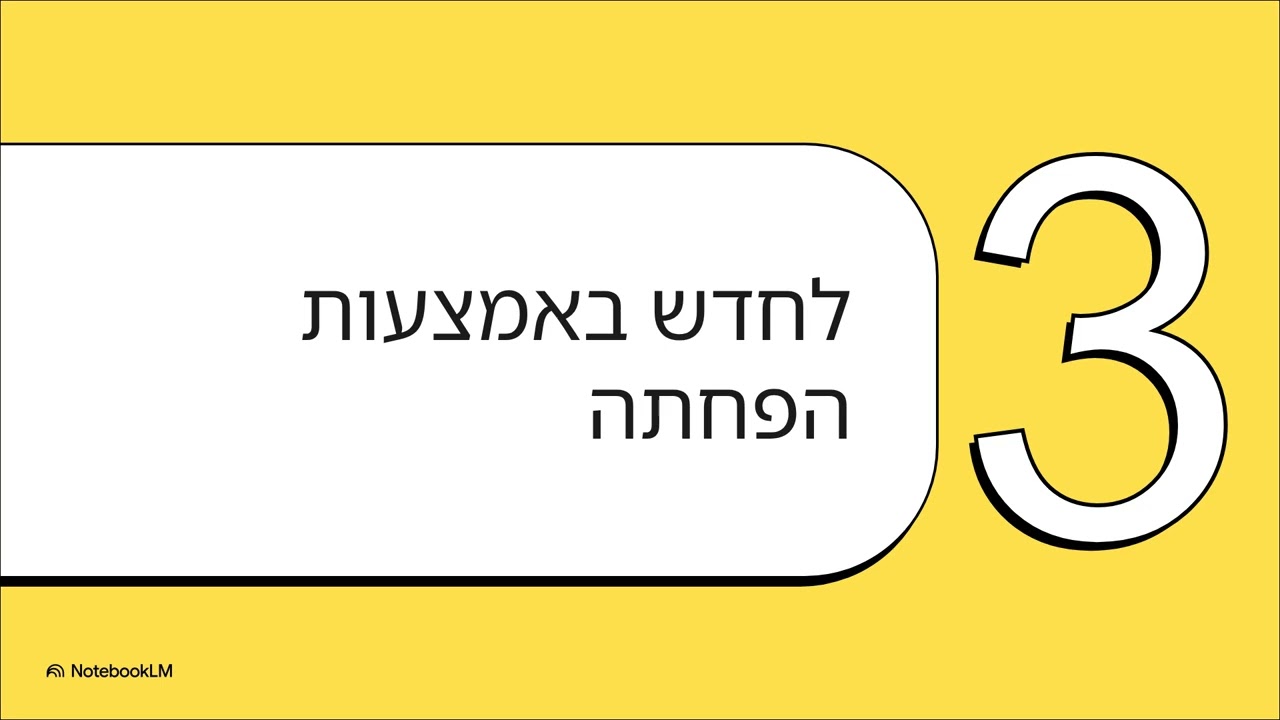 משאבי אנוש כמנוע לחדשנות - סיכום כל הפרקים