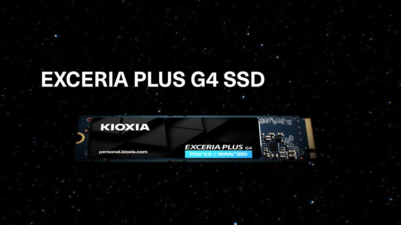 KIOXIA EXCERIA PLUS G4 SSD &ndash; Product Video