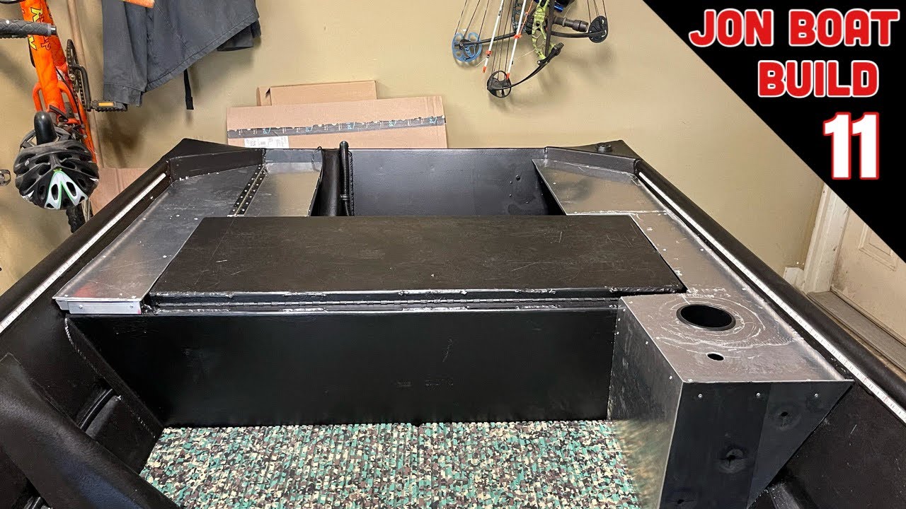 Aluminum Rear Deck Frame and Top | Jon Boat Build
