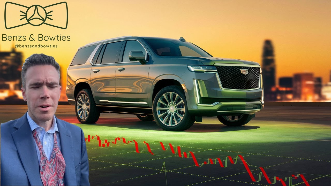 Он в этом Cadillac Escalade перевернут вверх ногами