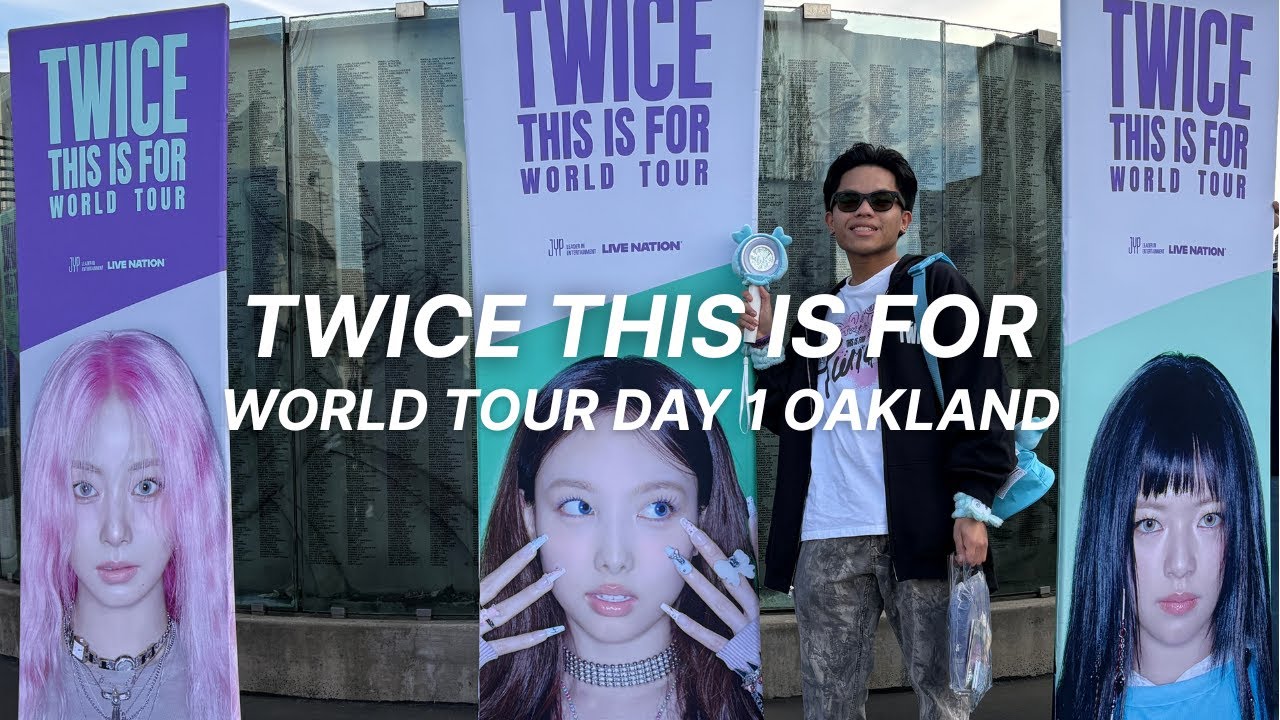 TWICE This is For World Tour Vlog - OAKLAND DAY 1 - 1/17/2026