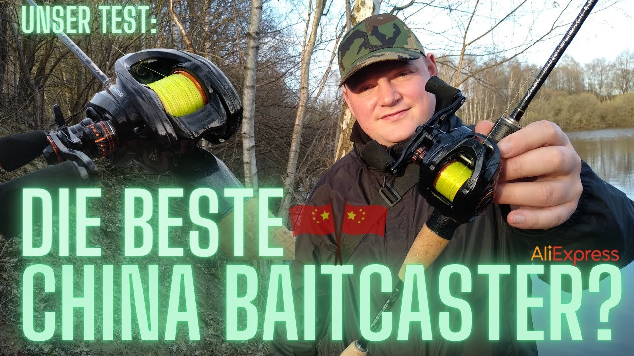 Die BESTE Ultralight Baitcaster Kombo aus China? Test von günstigem High-End-Tackle von Aliexpress!