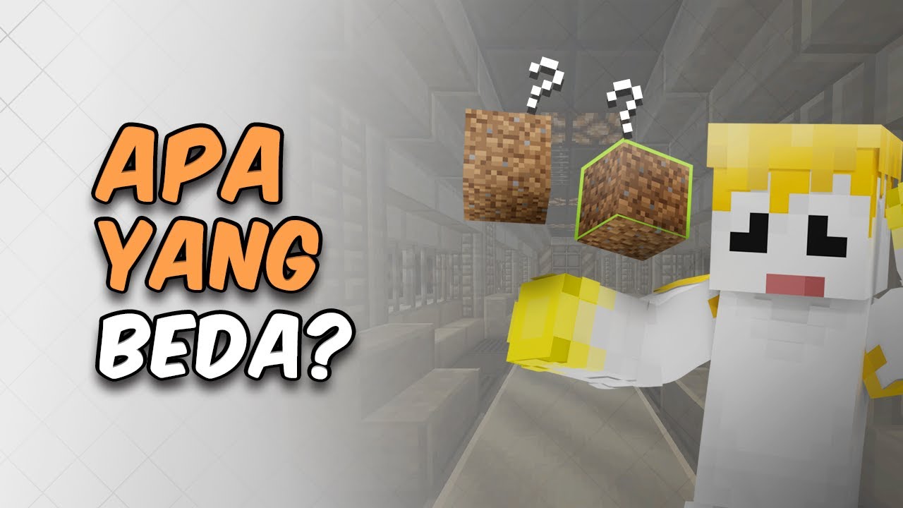 Cari perbedaan?? -Minecraft Indonesia
