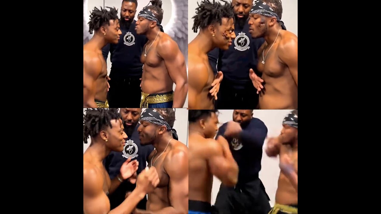 Speed vs KSI AI Boxing Match 🔥🤣 #shorts #ishowspeed #ksi #funny #boxing