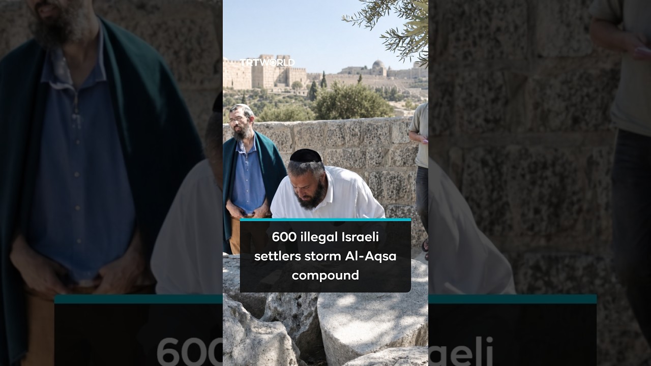 Nearly 600 illegal Israeli settlers storm Al-Aqsa compound on third day of Jewish New Year