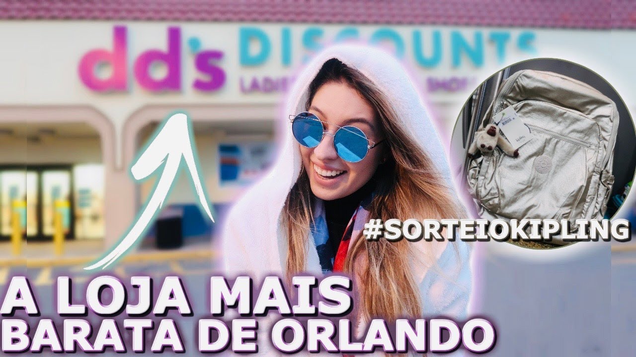 OS PREÇOS INACREDITÁVEIS DA LOJA MAIS BARATA DE ORLANDO - DD'S DISCOUNTS (SORTEIO MOCHILA KIPLING)