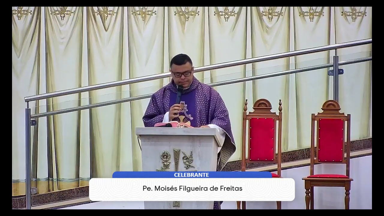 Santa Missa de Quarta Feira de Cinzas | 18/02/2026 | 19h | Matriz N S de Fátima - Céu Azul