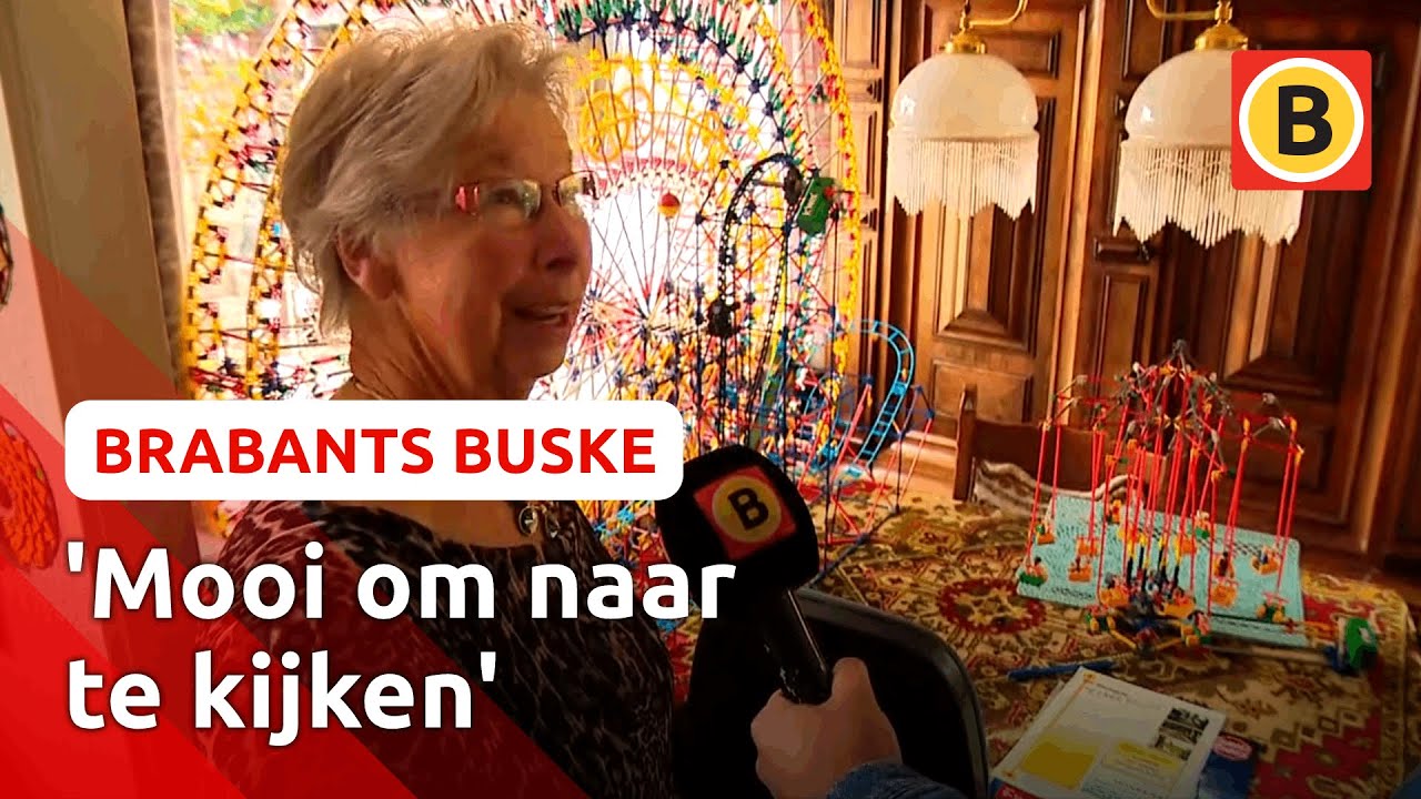 Gerda (82) is dol op K'NEX 🎡 | Brabants Buske