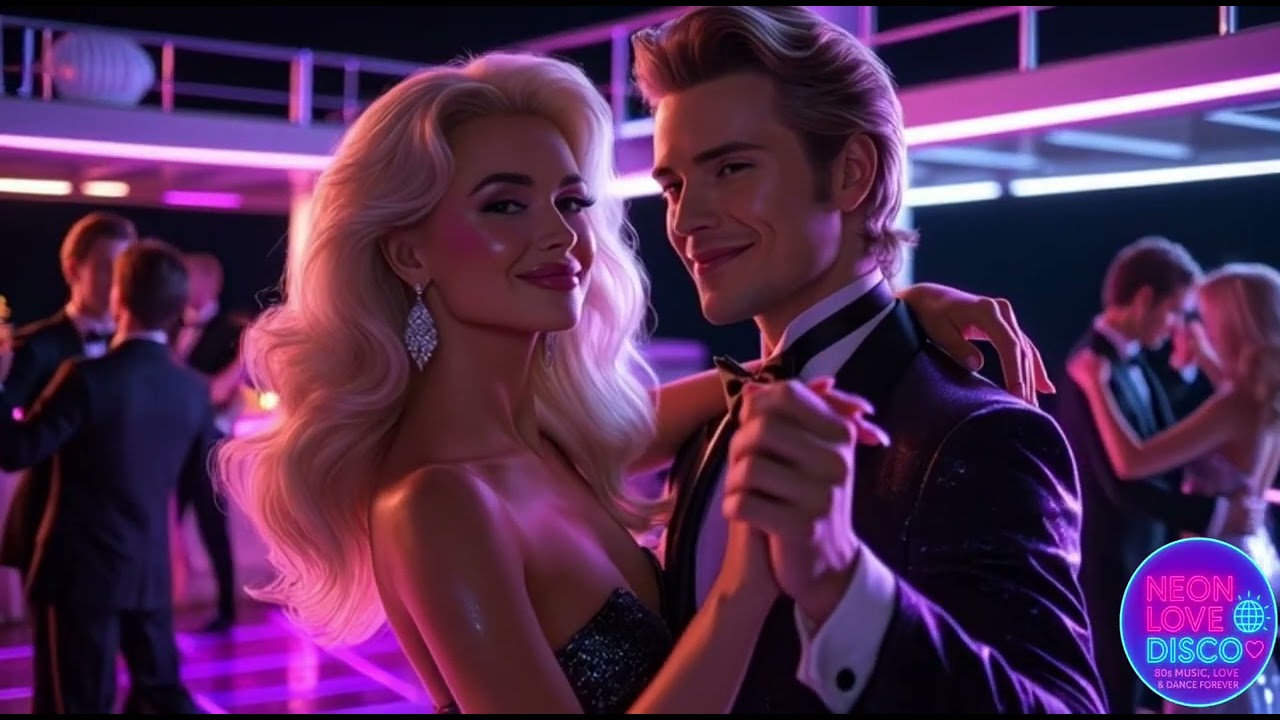 NEVER LET THE NEON FADE 💜 | 17 MIN 80s Romantic Disco Loop | Yacht & Ballroom Night