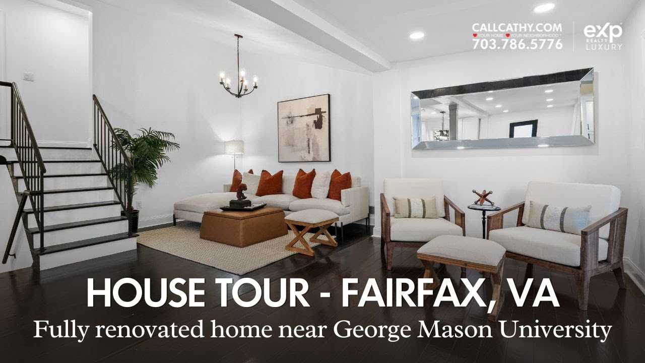 4 Bedroom Home Near George Mason University | Fully Renovated | Fairfax, VA - CallCathy.com