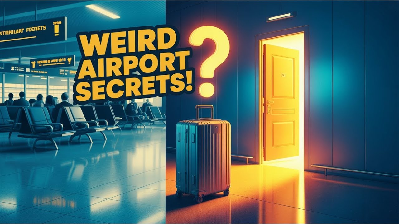 10 Weird Airport Secrets You’ve NEVER Heard Before! | Shocking Things Airports Don’t Tell Travelers