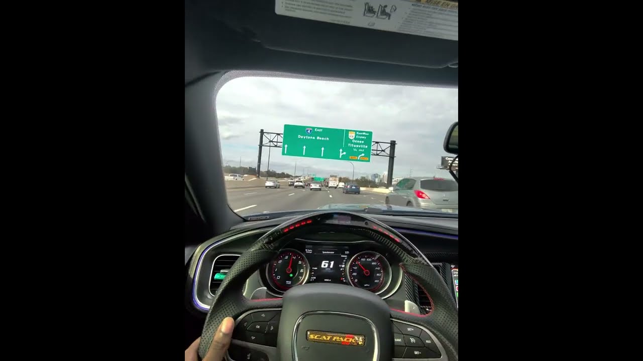 Quick Highway Run In Fastest ScatPack In Fl