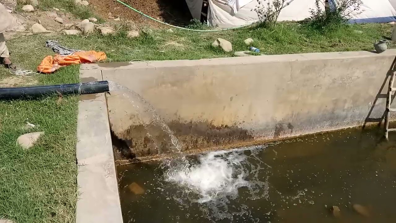 Bore pump repair in village 