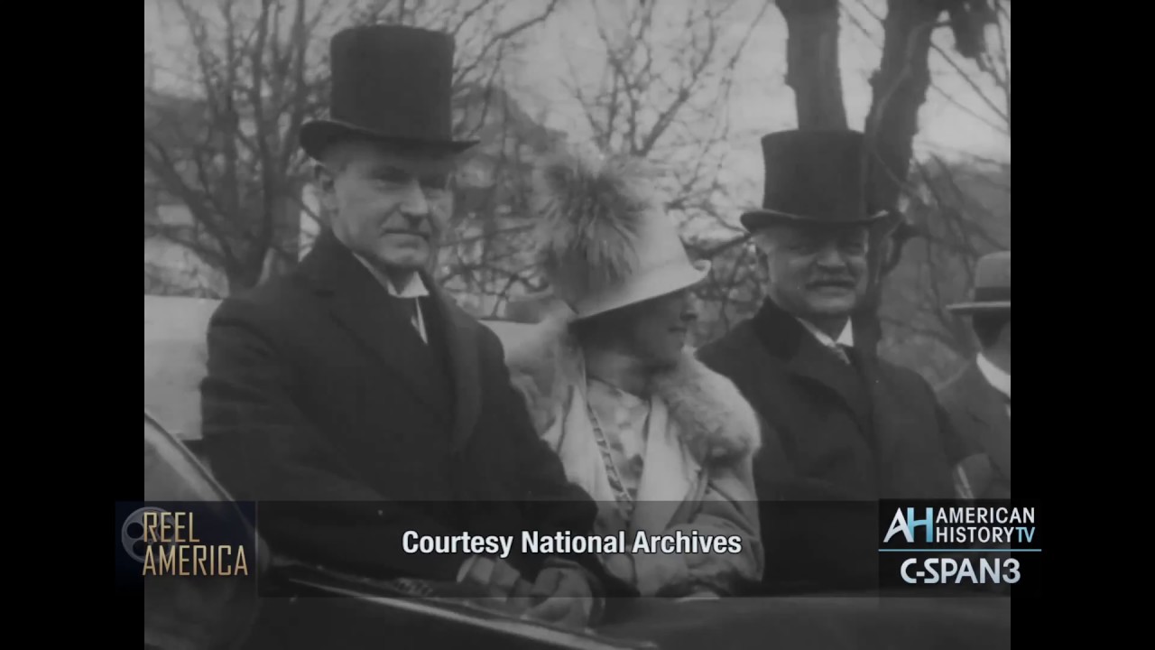 Calvin Coolidge 3-4-1925 Presidential Inauguration Silent Film