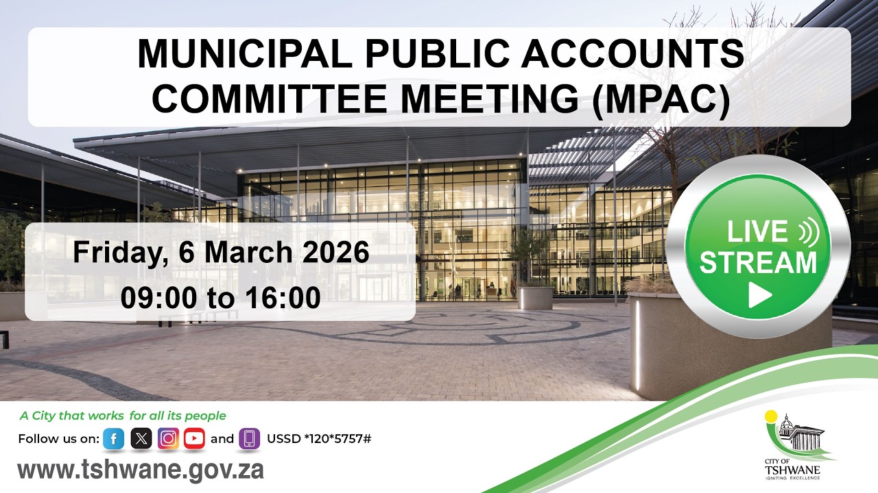 Municipal Public Accounts Committee meeting, 6 March 2026