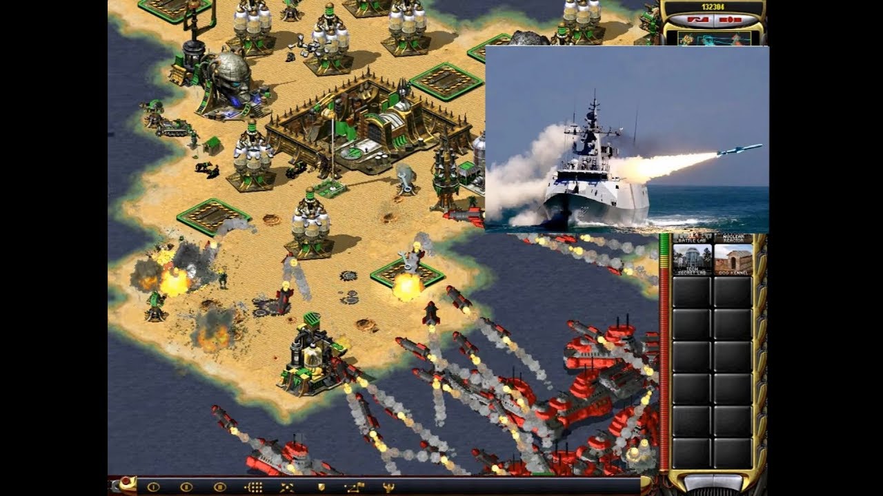 Red Alert 2 — военно-морская война с суперкораблями