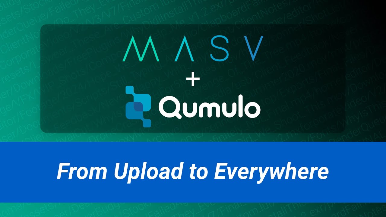MASV + Qumulo | Автоматизация глобальных медиапроцессов на IBC 2025