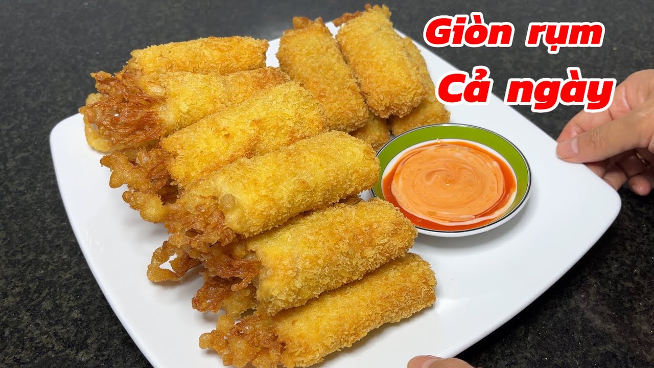 Chả giò Hải sản Chay ai ăn cũng tưởng Hải sản thật 