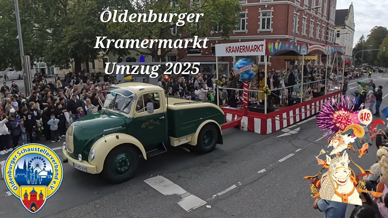 Oldenburg Kramermarkt Umzug 2025 Kramermarktsumzug