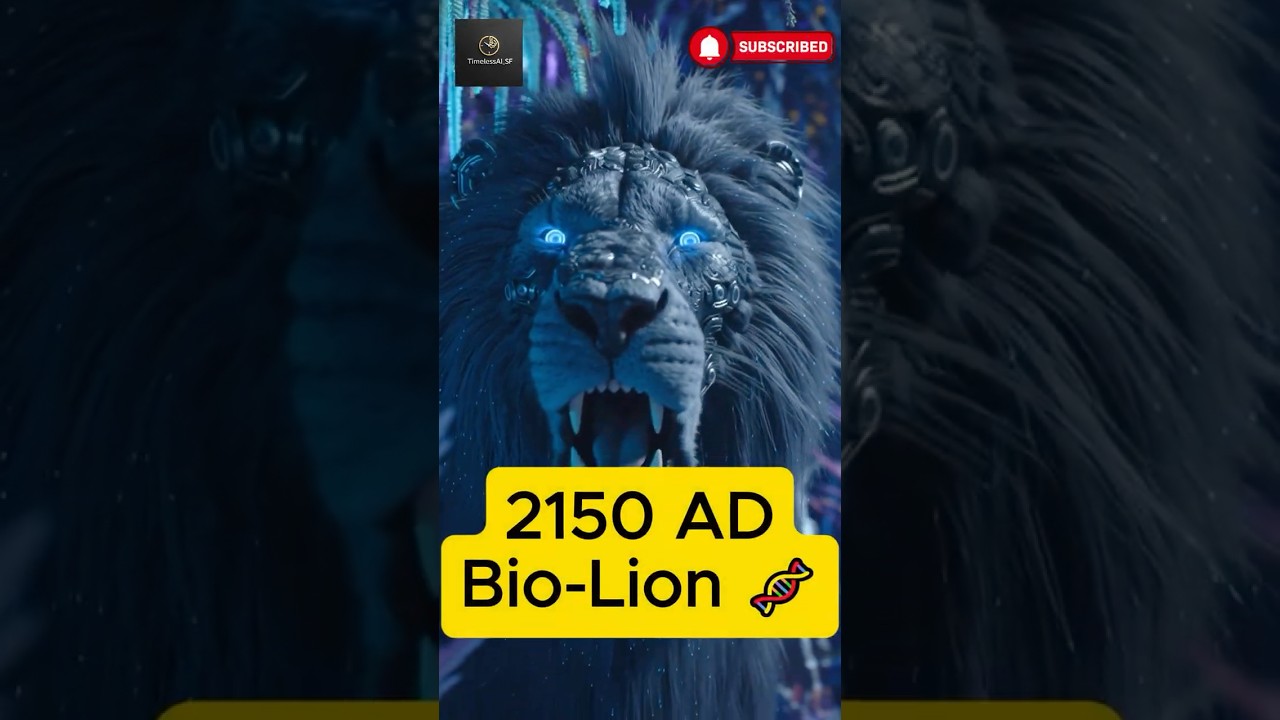 Lion Evolution: 12,000 Years in 44 Seconds! 🦁⏳ 