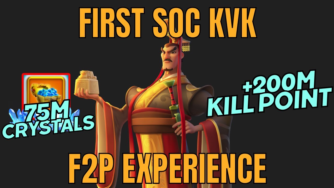 This is what F2P experience in SOC KVK?