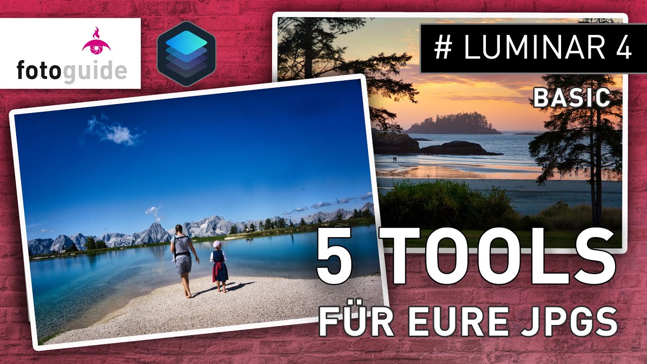 Luminar 4: 5 Tools für eure JPGs | Wir bearbeiten 2 eurer Bilder