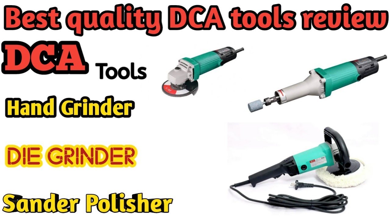 Best DCA tools review.Hand grinder Die grinder Sand polisher review & unboxing /Urdu