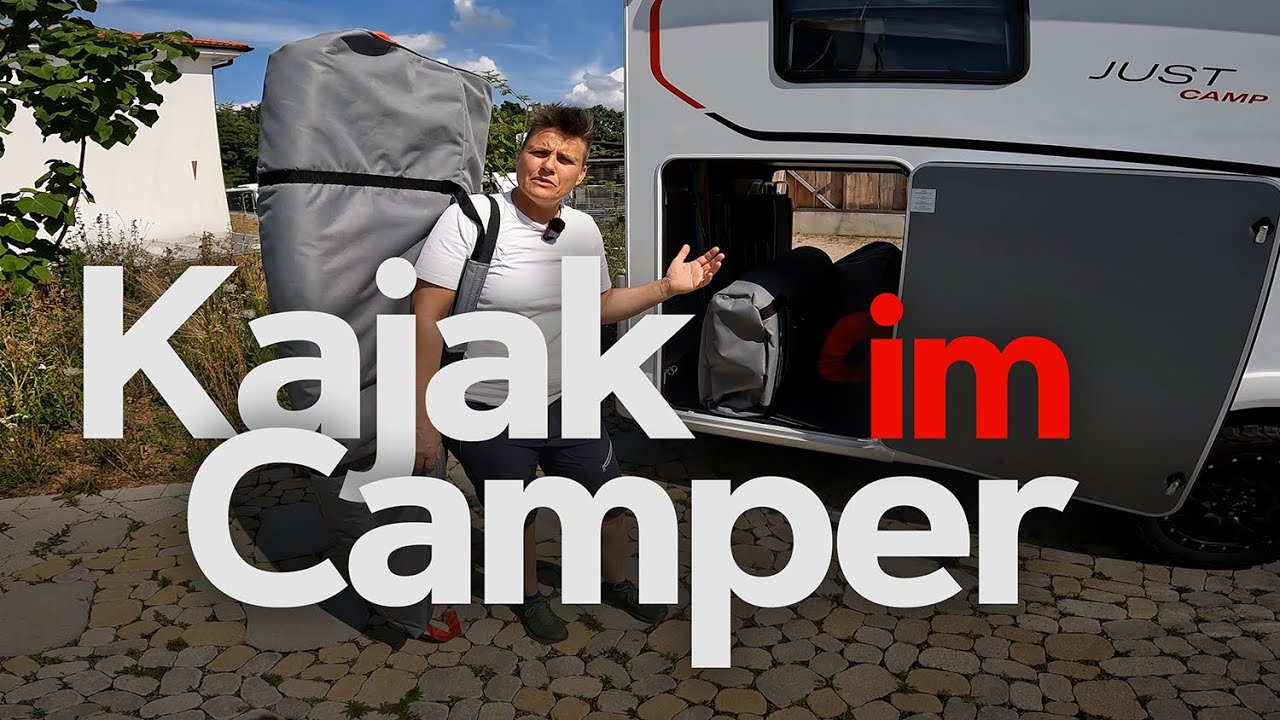 Teilbares Kajak im Wohnmobil transportieren: Die einfache und leichte Lösung