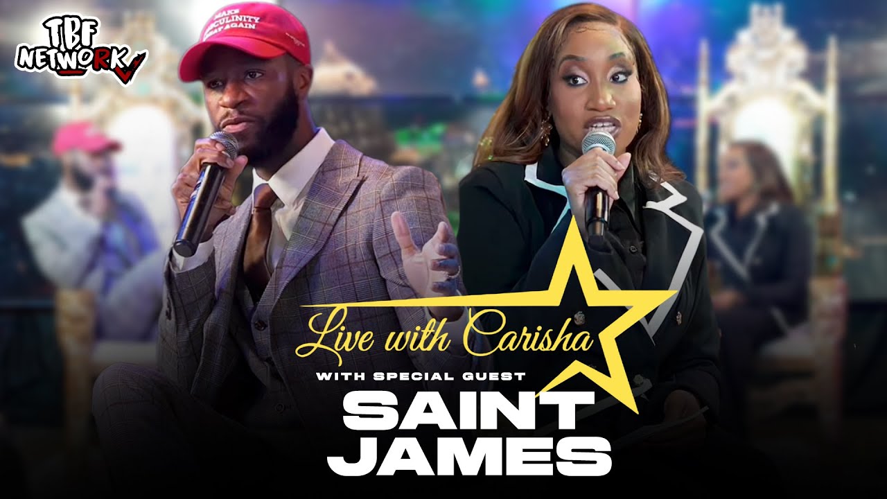 The System Is an Illusion – Saint James on Power, Influence & Black Independence | Live With Carisha