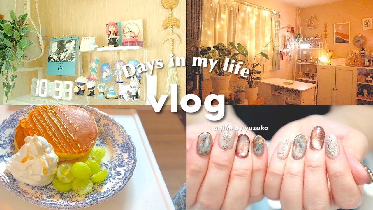 vlog｜3連休IKEAに行ったよ〜🇸🇪大掛かりな模様替え,セルフネイル,最近の購入品🪽